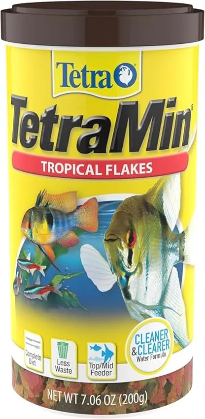 TetraMin Nutritionally Balanced Tropical Flake Food for Tropic…