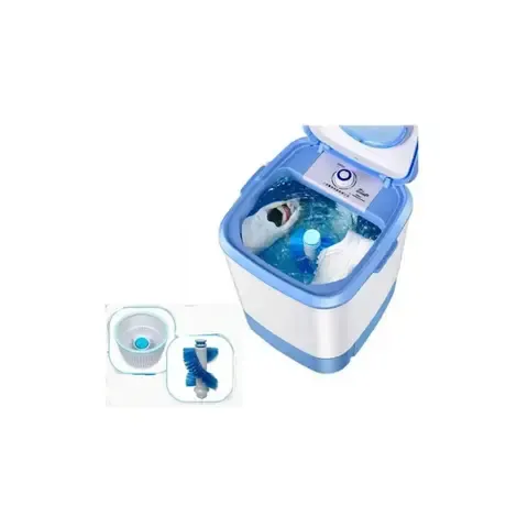 Mini Lavadora 6,5kg Tambor De Acero Inox Lava Enjuaga Centrifuga ZAPATILLAS PRENDAS PEQUEÑAS