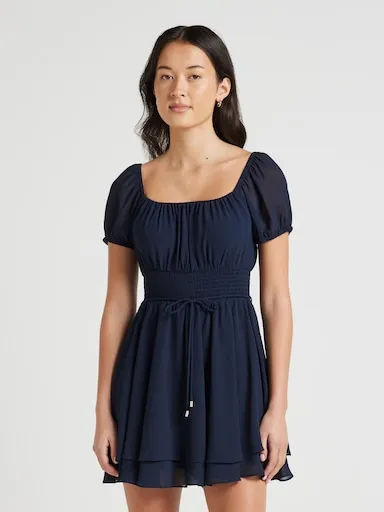 Juliette Shirred Mini Dress