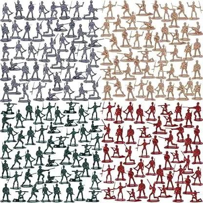 AMOR PRESENT 120PCS Army Men Military Set, Military…