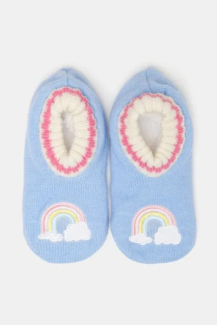 Kids pantoffels met regenboog - inSua