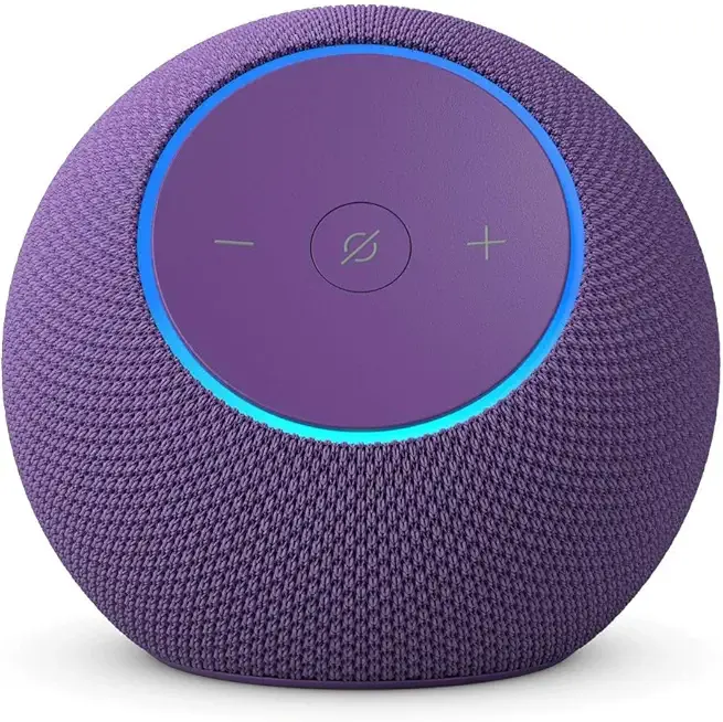 Echo Dot Max (newest model), Alexa speaker with room-filling sound and built-in smart home hub, with Alexa+ Early Access, Amethyst