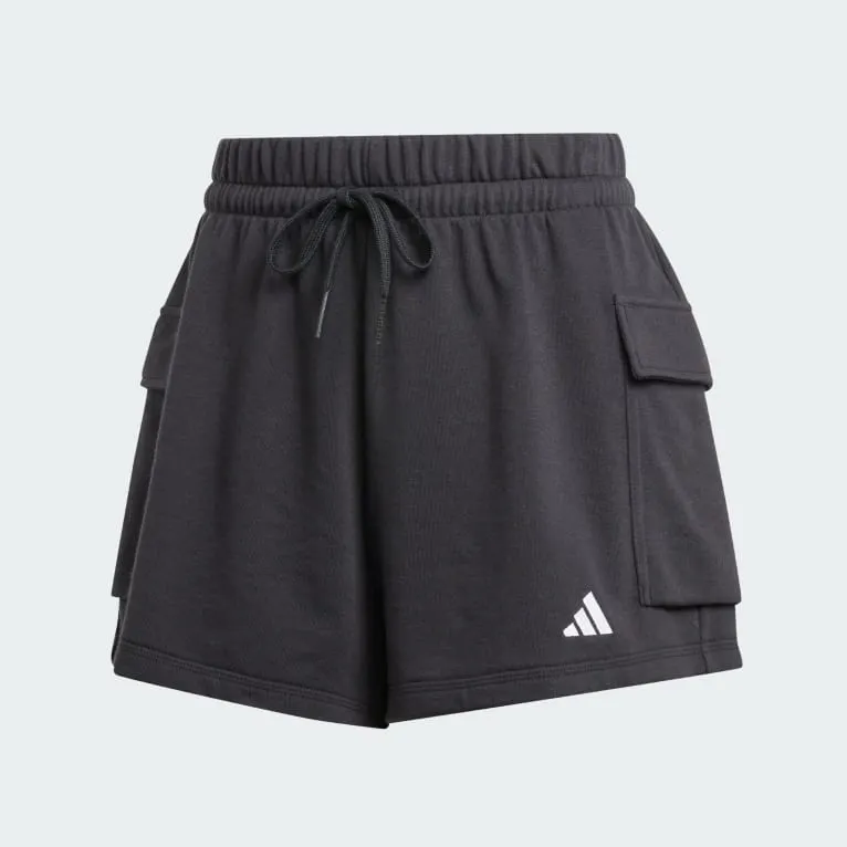 Essentials Small Logo French Terry Cargo Shorts