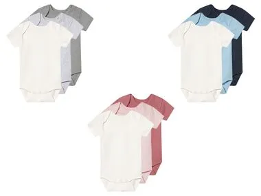 Bodys para bebé pack 3