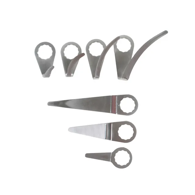 BGS technic Set lame da taglio per utensile pneumatico per rimozione