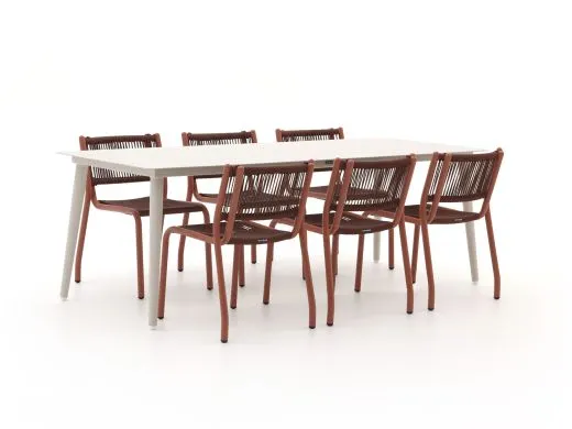 Manifesto Misurina/Sora 220cm dining tuinset 7-delig