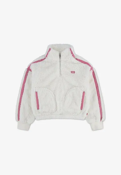 SHERPA HALF ZIP - Fleecegenser - wild rose