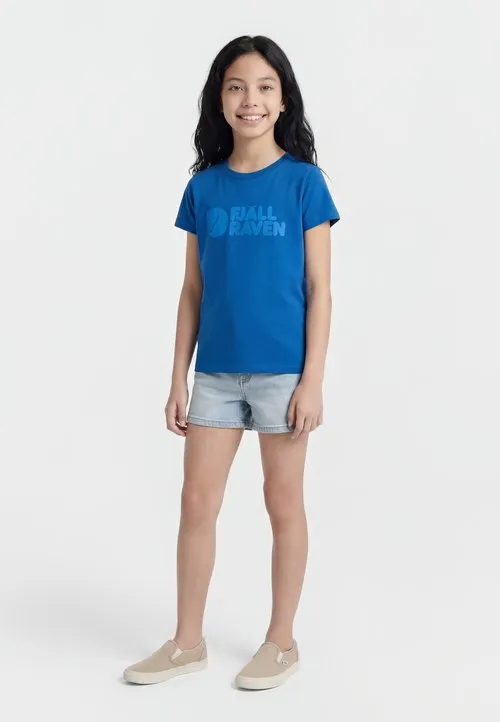KIDS LOGO UNISEX - T-shirts med print - alpine blue