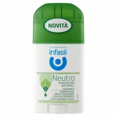 Deodorante Stick Neutro Sensazioni Naturali Olio Essenziale 40ml