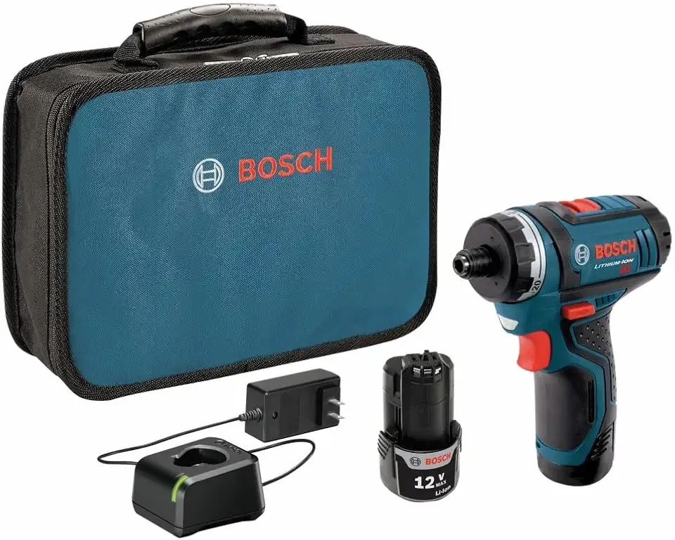 Bosch PS21-2A 12V Max Two-Speed Pocket Driver Kit