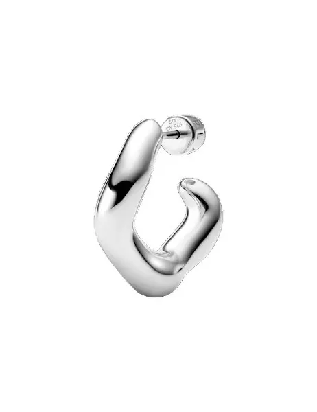 Anil Hoop Large Silver