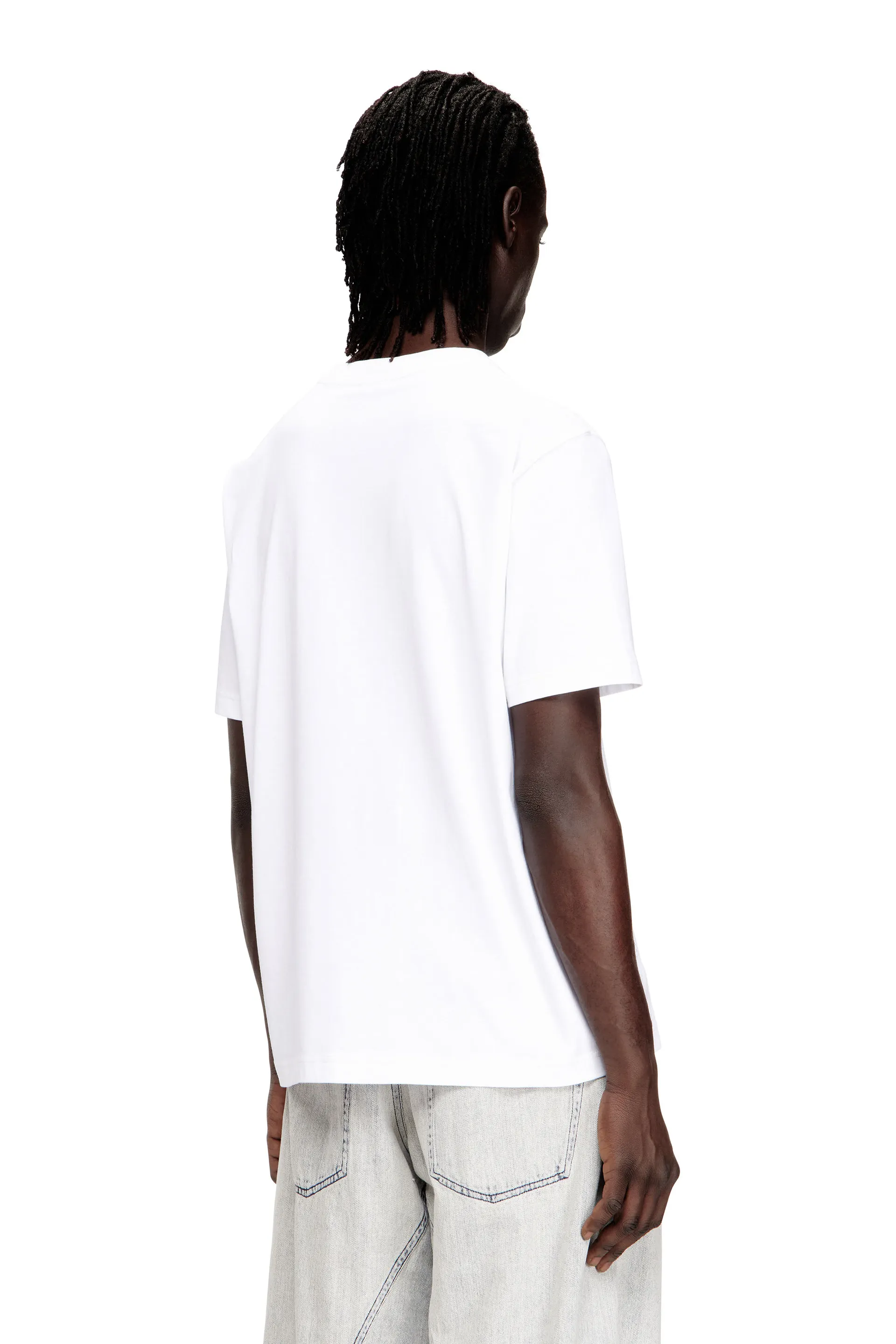 Regular cotton T-shirt with digital print