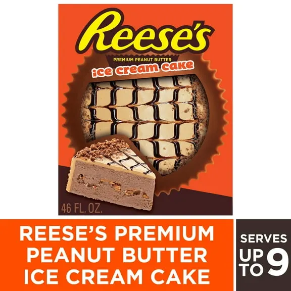 Reese's Premium Peanut Butter Ice Cream Cake, 46oz (Frozen) $18.68 40.6 ¢/fl oz