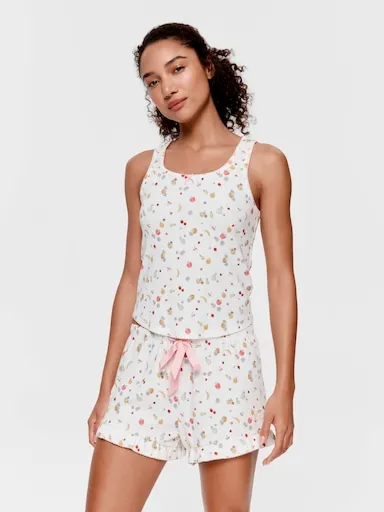 Fruity Pointelle Tank
