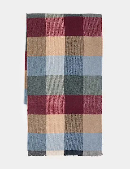 Heatgen™ Checked Scarf