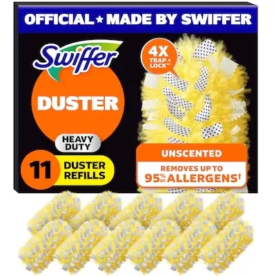 Dusters Heavy Duty Duster Refills, Unscented, 11 Count