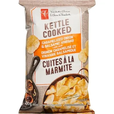 Caramelized Onion and Balsamic Vinegar Flavour Kettle Cooked Chips