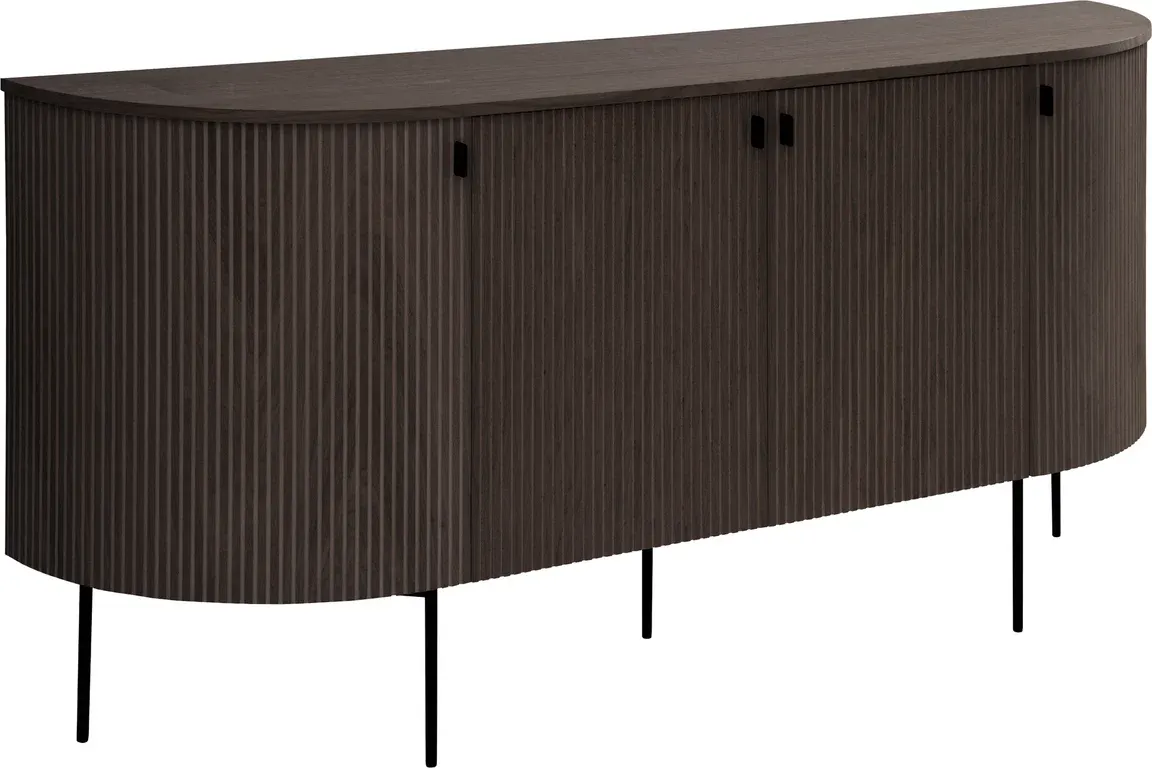 Linea buet skjenk 180 x 40, H 83 cm, mocca oljet