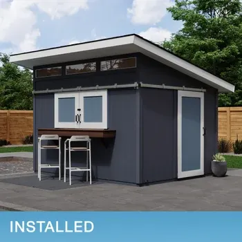 Installed by Gorilla - Cabo 10’ x 12’ Wood Bar Shed