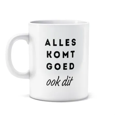 Mok | Alles komt goed | met eigen foto