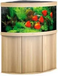 JUWEL Trigon 350 Liter LED Aquarium- Schrankkombination helles Holz