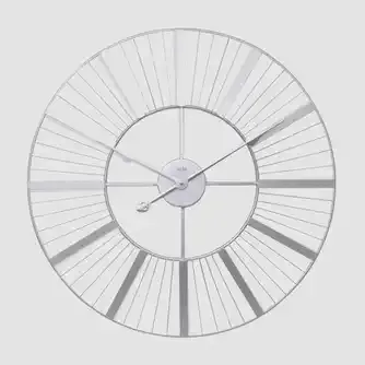 Acctim Gardner Galvanised Indoor/Outdoor Wall Clock 60cm