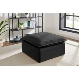 Brosa Palermo Ottoman (Night Black)