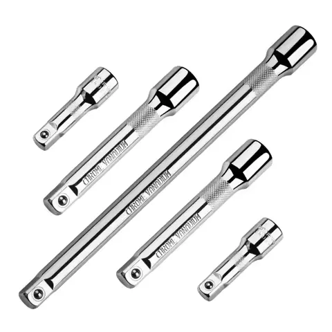 Chromium Vanadium Steel Impact Socket Ratchet Wrench Hand Tool 1/4" 3/8" 1/2" Industrial Socket Connectors Universal Portable