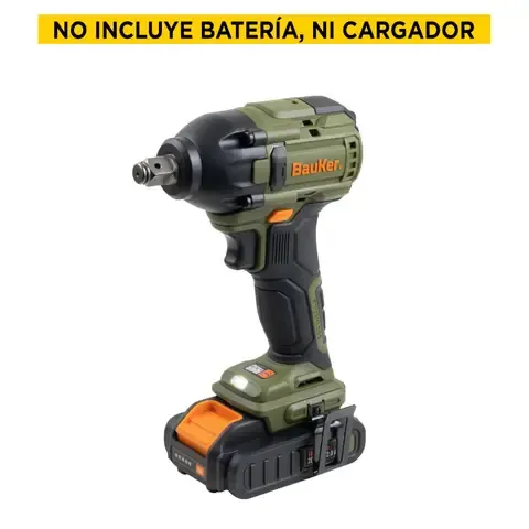 Llave de Impacto 1/2" 20V (No Incluye Baterías, Ni Cargador),