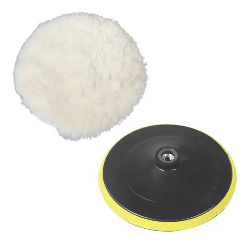 Masterforce® 7" Wool Buffing Bonnet with Pad