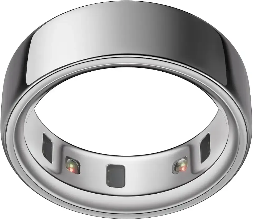 Oura Ring 4 - Silver - Size 8 - Size Before You Buy