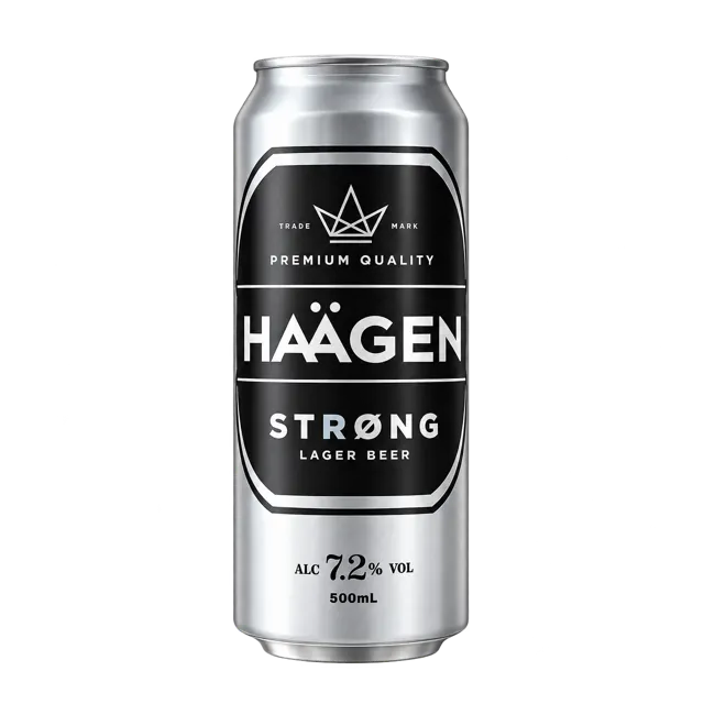 Haagen Beer Lager Strong Can 500ml (Single Can)