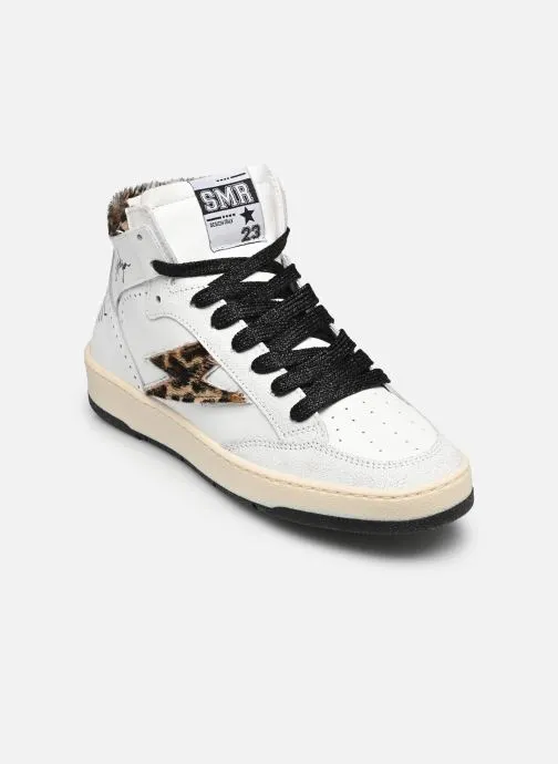 Hoge sneakers Braga dames wit