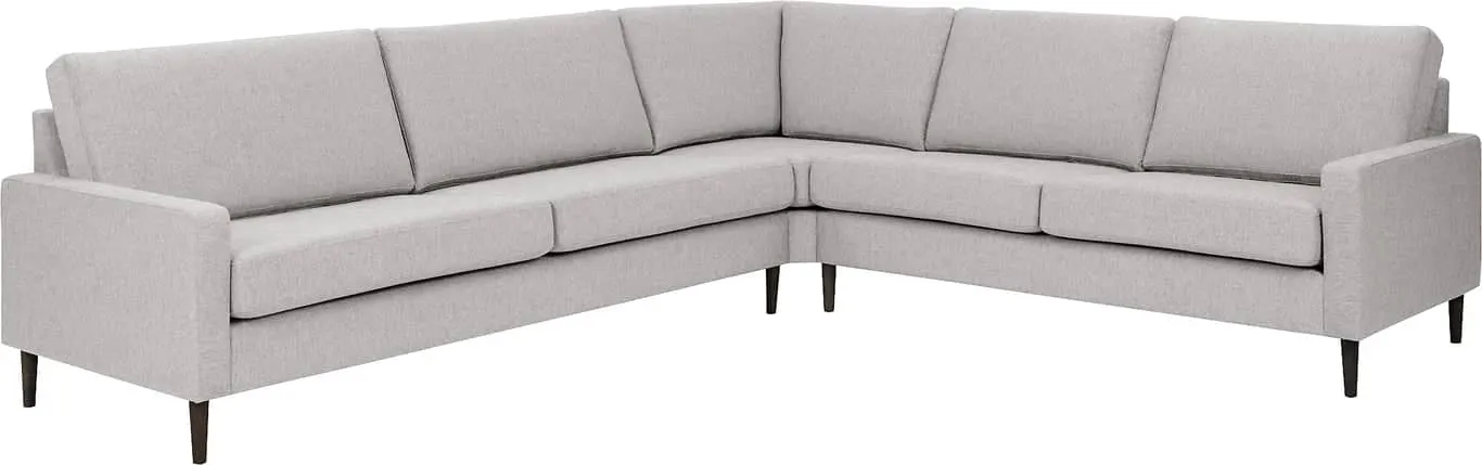 Sone høy hjørnesofa Modulsofa. 3 seter + hjørne + 2,5 seter i stoff Atlas