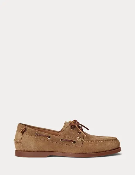 Merton Suede Boat Shoe Desert Tan