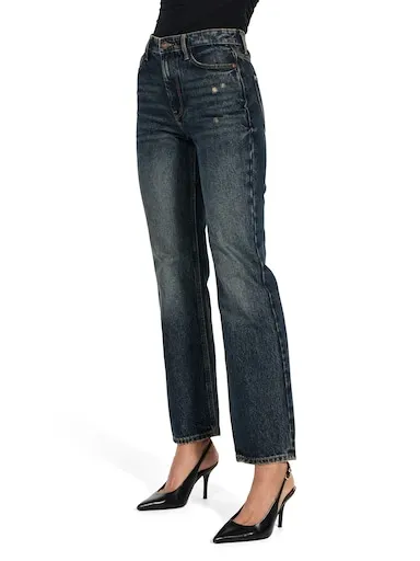 Guess 80S Straight Jean In Winter Moon
