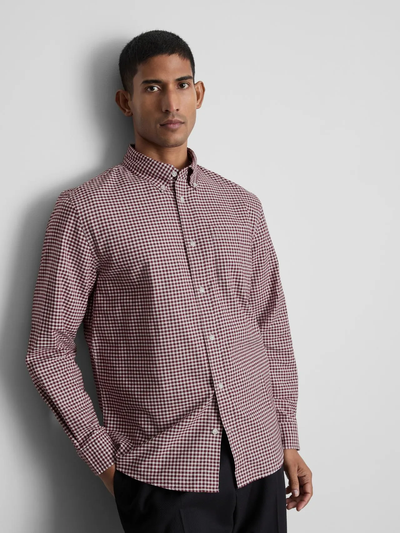 Chemise Oxford en pur coton