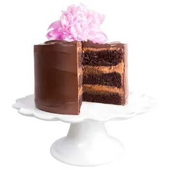 The Cake Bake Shop 8" Round Chocolate Cake (16-22 Servings)
