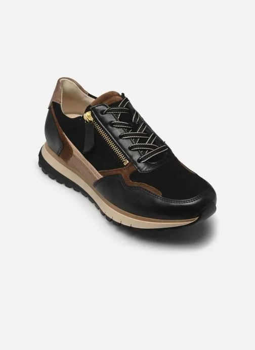 Lage sneakers 76.378 dames zwart
