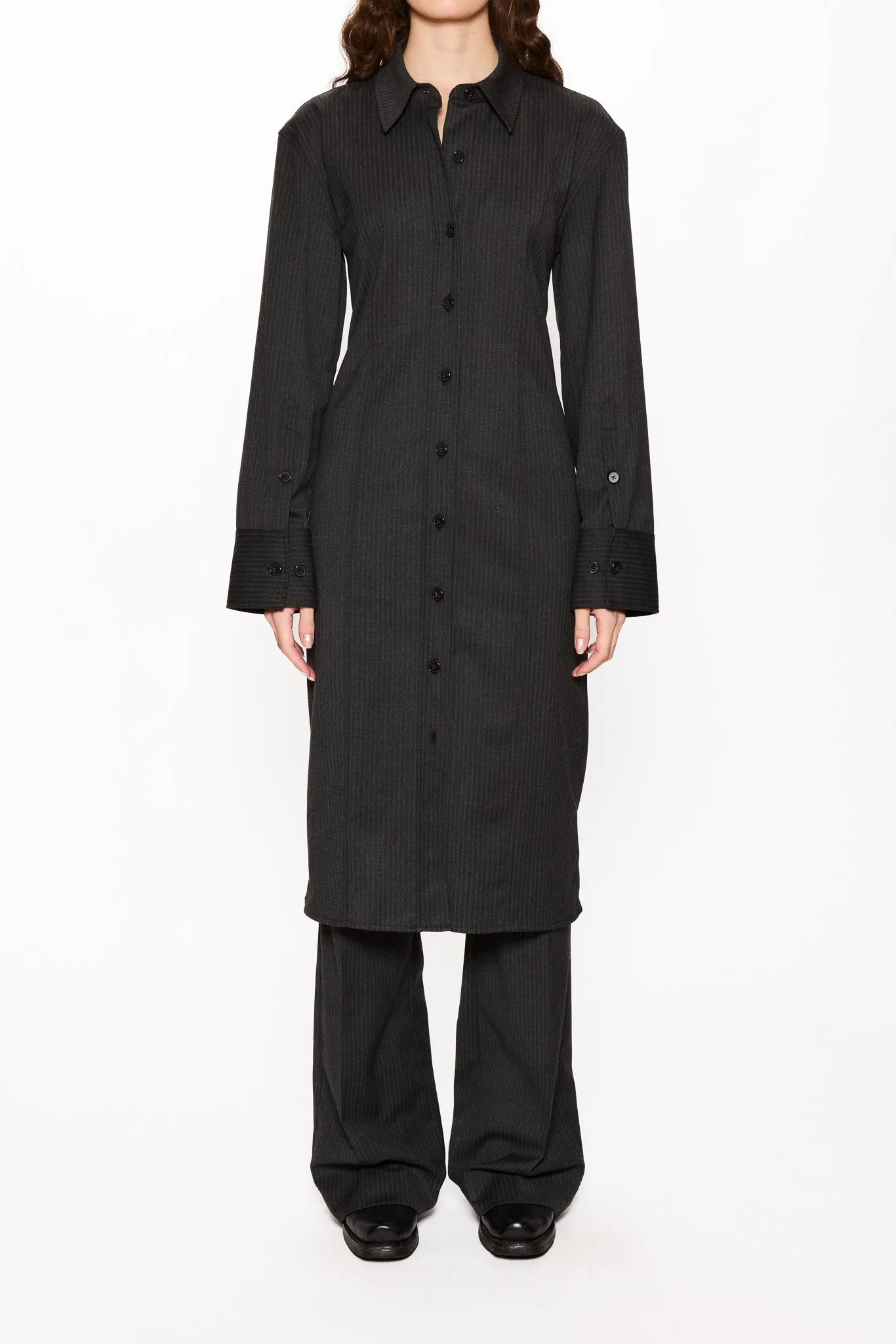 Slim Shirt Dress