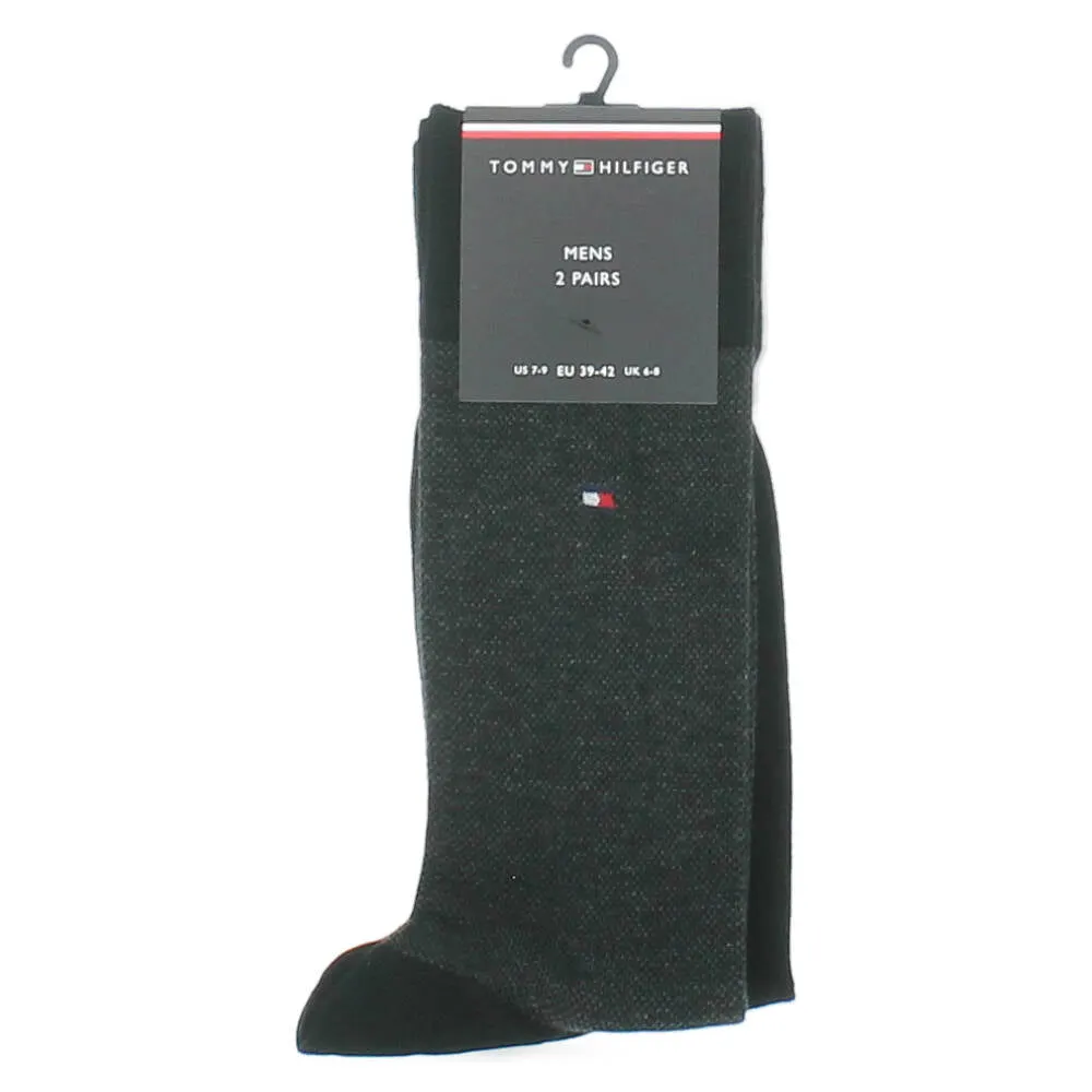 2 paar zwarte kousen