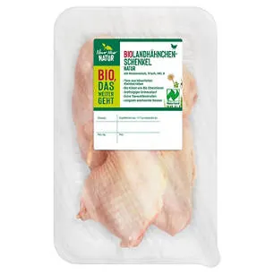 Bio-Landhähnchen Schenkelsteaks 350 g