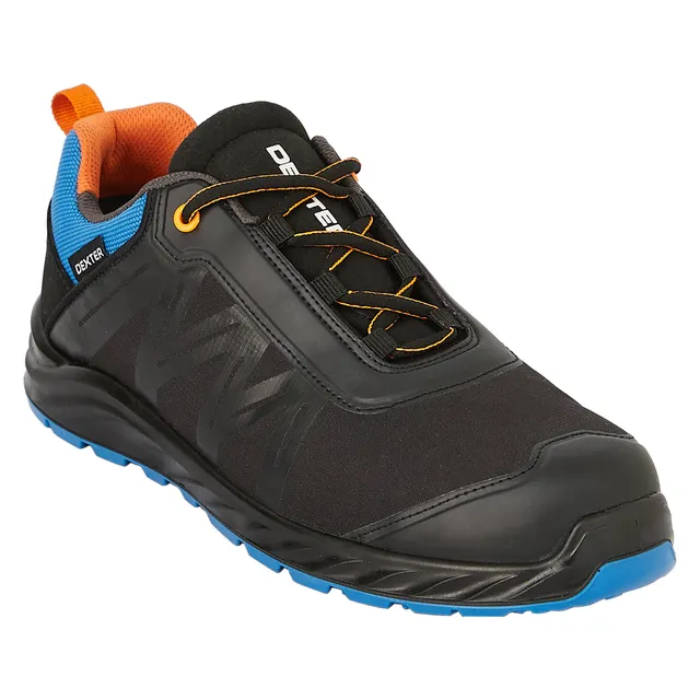 Scarpe antinfortunistiche basse estive unisex DEXTER ADFT0336BKS1P S1P n° 42 nero