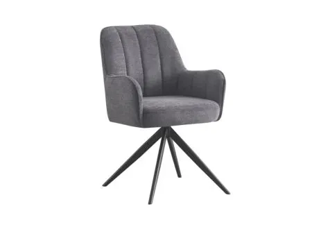 Draaistoel Bonzo 59x58x88cm - stof - antraciet