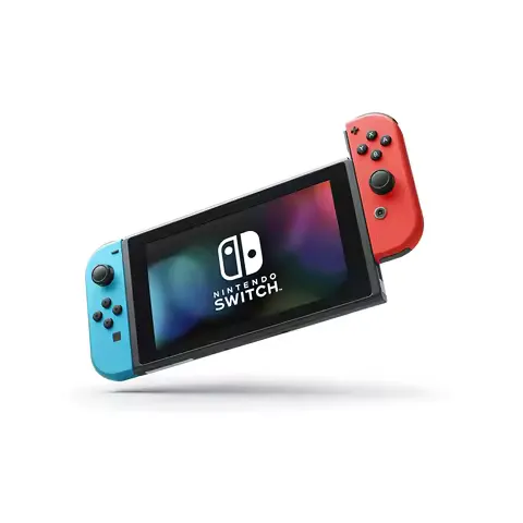 Nintendo Switch Console with Neon Blue and Neon Red Joy-Con, 32GB, Portable & Home Gaming System