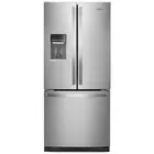 Whirlpool 20 Cu. Ft. 30" Wide French Door Refrigerator - Stainless Steel