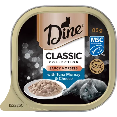 Dine Cat Food Tray/Pouches 85g