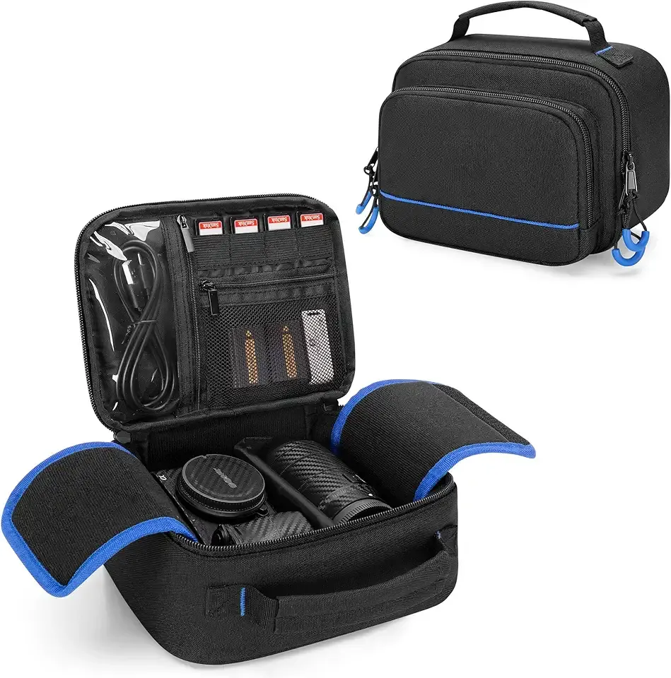 Carrying Case Compatible with Sony Alpha a6000 / a6100 / a6400 / a6700 / a6300 / a6600 Mirrorless Digital Camera, Case Only (Patent Design)