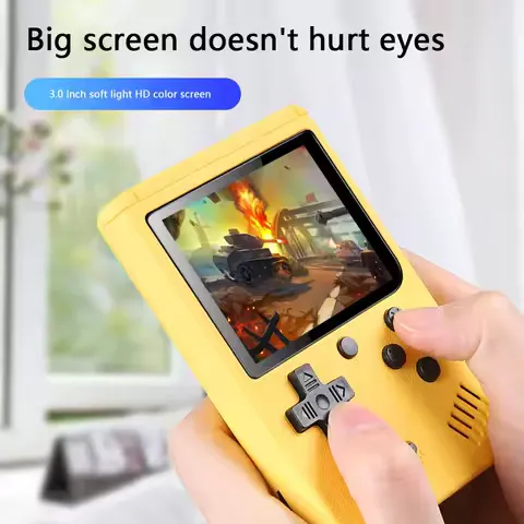400 In 1 MINI Games Handheld Game Players Portable Retro Video Console Boy 8 Bit 3.0 Inch Color LCD Screen Games