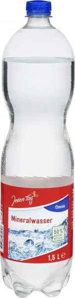 Jeden Tag Mineralwasser classic PET (Einweg)